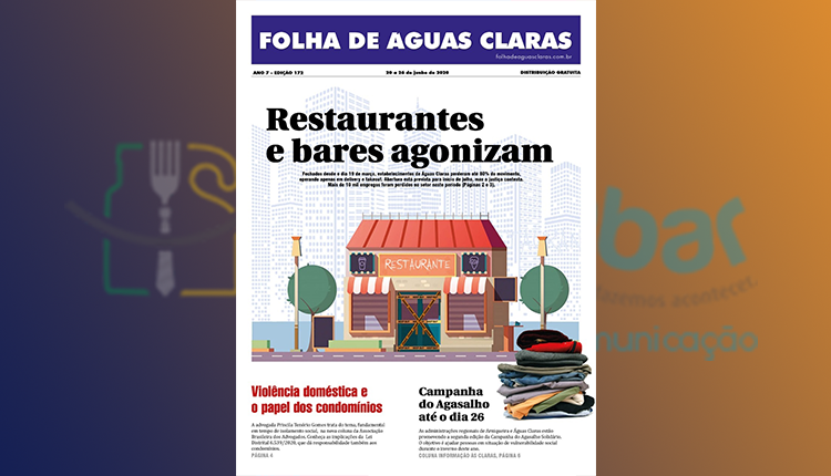 Folha de Águas Claras- Restaurantes e Bares Agonizam